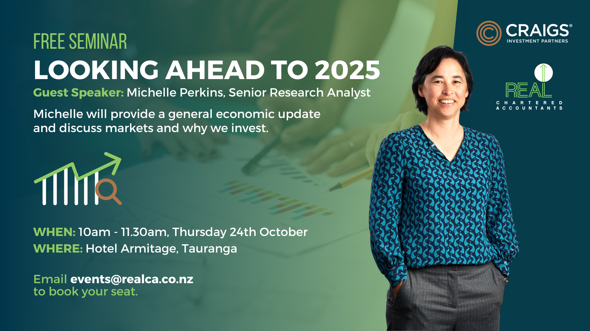 FREE SEMINAR: Looking Ahead to 2025 - A General Economic Update