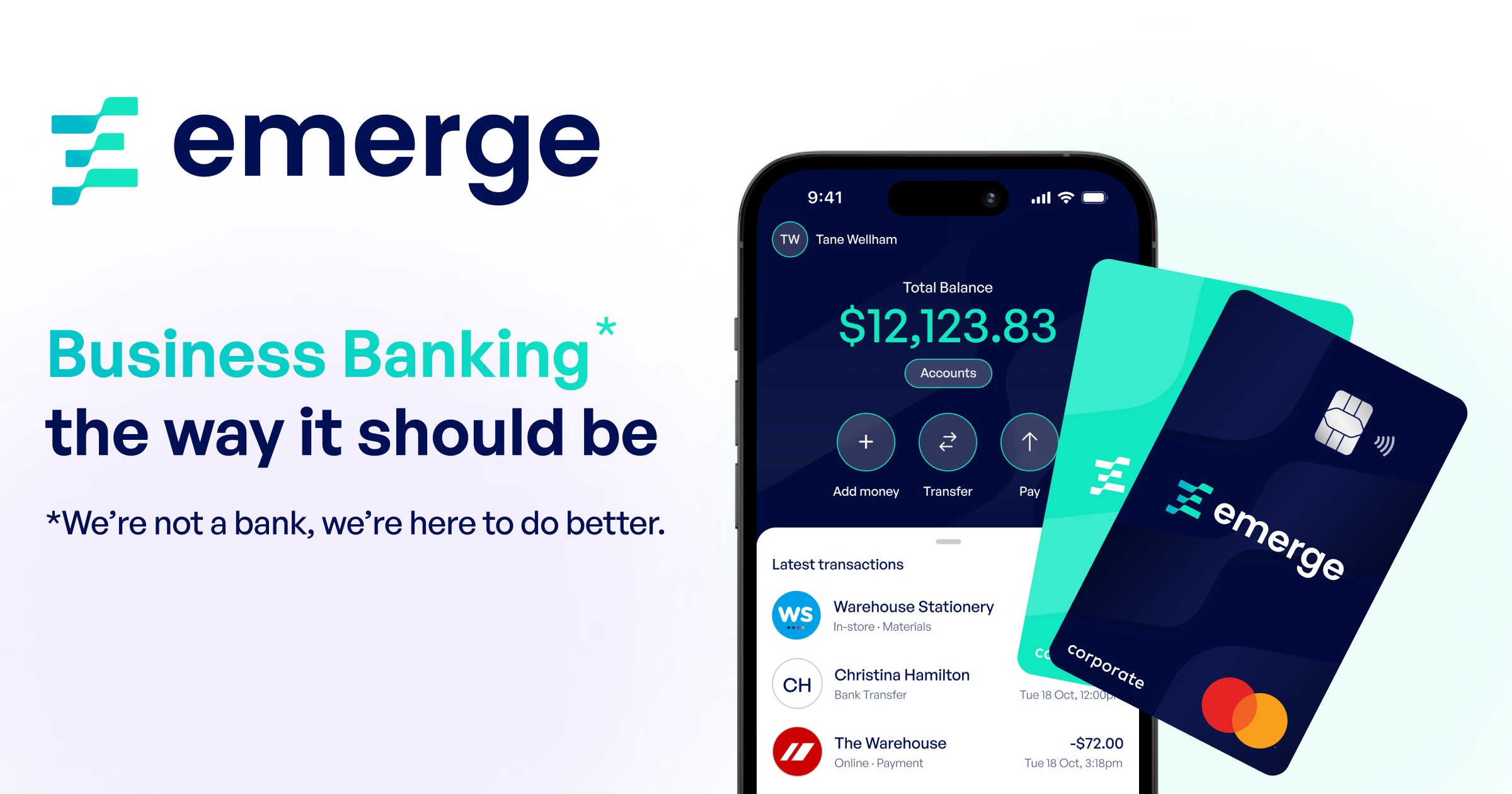 Emerge Bank: A Digital Bank Built by Kiwis, for Kiwis
