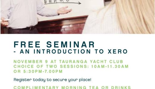 Thank you for attending our Xero Seminars!