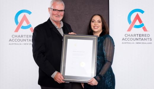 Rob Egan Receives Prestigious CAANZ Fellowship Award